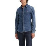 Levi's Long-Sleeve Battery Housemark Slim, Uomo, Trinity Medium Wash, XS