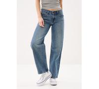 Jeans larghi a vita bassa Blu 40 (IT) - W27 L32 (US) Tinta unita