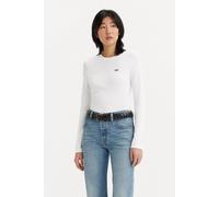 Levi's Ls Baby Tee White Taglia: XXS | Maglie a manica lunga Outlet | Donna | Bianco
