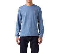 Levi's LS Original HM Tee T-Shirt, Sunset Blue, L Uomo