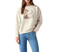 Levi's Lse_gr Everyday Crew Maglia di Tuta, Rose Garden BW Art O, L Donna