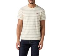 Levi's Lse_SS Original HM Tee T-Shirt, Tobi Stripe Afterglo, L Uomo