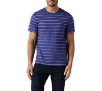 Levi's Lse_SS Original HM Tee T-Shirt, Strisce coniche Blu RI, L Uomo
