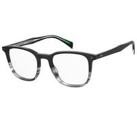 Occhiali da Vista LEVIS LV 5064 V95 BLACK STRIPED GREY 50/19/145 Uomo