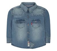 Levi's LVB BARSTOW WESTERN SHIRT, TOP IN TESSUTO Bambini e ragazzi, Turchese (Vintage Stone), 24 mesi