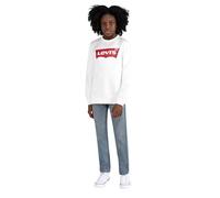 Levi's Lvb Batwing Crewneck, Felpa Bambini e ragazzi, Bianco (Marshmallow), 8 anni
