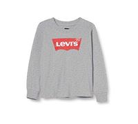 Levi's Lvb L/S Batwing Tee 6e8646, Maglietta a manica lunga Bambini e ragazzi, Grey Heather, 9 mesi
