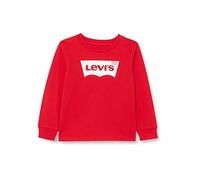 Levi's Maglia a maniche lunghe Lvb L/S Batwing Tee Bambini e ragazzi Rosso (Super Red) 3 anni