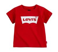 Levi's Lvb S/S Batwing Tee Bimbo, Super Red, 3 anni