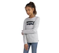 Levi's LVG L/S BATWING TEE, T-shirt Bambine e ragazze, Grigio (Grey/Heather), 14 anni