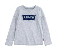 Levi's LVG L/S BATWING TEE, T-shirt Bambine e ragazze, Grigio (Grey/Heather), 3 anni