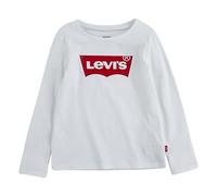 Levi's Maglietta LVG L/S Batwing Bambine Rosso carminio/Bianco Taglia 104 (4 anni)