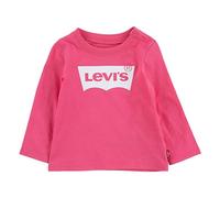 Levi's LVG L/S BATWING TEE, T-shirt Bambine e ragazze, Rosa (Camellia Rose), 3 anni