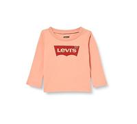 Levi's LVG L/S Batwing Tee, T-Shirt Bimba 0-24, Terra Cotta, 9 Mesi