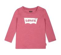 Levi's LVG L/S Batwing Tee, T-Shirt Bimba 0-24, Vino Rosa, 9-12 Mesi