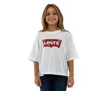 Levi's Lvg Light Bright Cropped Top Bambine e Ragazze, Bianca, 8 anni