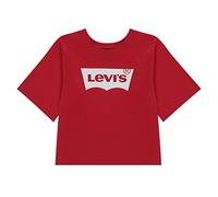 Levi's Lvg Light Bright Cropped Top Bambine e Ragazze, Super Red, 2 anni