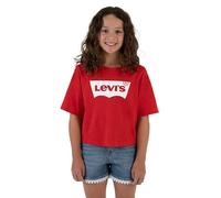 Levi's Lvg Light Bright Cropped Top Bambine e Ragazze, Super Red, 4 anni