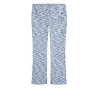 Levi's Lvg Space Dye Flare Knit Pant 4ej129, Pantaloni Svasati in Maglia Bambine e ragazze, Blu (Crown Blue), 10 anni