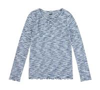 Levi's Lvg Space Dye LS Maglia Top 4ej164 Tshirt, Blu Corona, 12 Anni Bambina