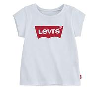 Levi's Lvg SS Batwing A Line Tee Bimba, Red / White, 24 Mesi