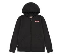 Levi's LVN BOXTAB Full Zip Hoodie, Felpe con Cappuccio Bambini e Ragazzi, Nero, 10 Anni