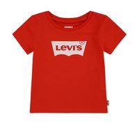 Levi's Maglietta a Pipistrello per Bambine Rossa, Rosso, 9 Mesi