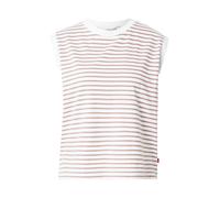 LEVI'S ® Maglietta 'Boxy Tank Top' marrone / bianco Donna LEVI'S ® XS