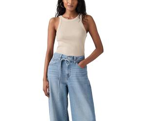 Levi's Maglietta da Donna Essential Racer, Confezione da 1, Garment Dye Fa191913, XS