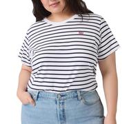 Levi's Maglietta da Donna PL The Perfect Tee, Emily Stripe Bright, 4XL