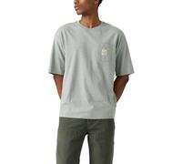 Levi's Maglietta da Lavoro da Uomo SS, Colore Grigio mélange, L