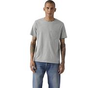 Levi's Maglietta da Uomo a Maniche Corte Classic Pocket Tee, Mid Tone Grey Heathe, M