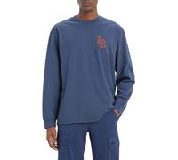 Levi's Maglietta da Uomo a Maniche Lunghe Classic Relaxed Tee, LS Monogram Spellbound, L