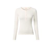 LEVI'S ® Maglietta 'Dry Goods Waffle Henley' bianco Donna LEVI'S ® L