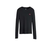 Levi's Essential HM LS Tee T-Shirt, Caviale, XXS Donna