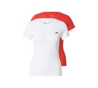 LEVI'S ® Maglietta 'ESSENTIAL' rosso / bianco Donna LEVI'S ® XL rosso / bianco