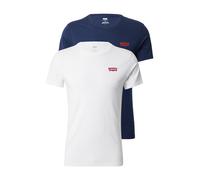 LEVI'S ® Maglietta 'Graphic Crewneck Tee - 2 Pack' blu scuro / rosso / bianco Uomo LEVI'S ® XL blu scuro / rosso / bianco