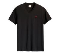 Levi's T-shirt Uomo Original Housemark V-Neck manica corta Nero M