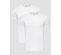 T-shirt Levi's Perfect Slim manica corta bianco (2 unità) - L