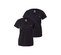 LEVI'S ® Maglietta 'Perfect V-Neck Tee (2-Pack)' rosso / nero / bianco Donna LEVI'S ® L rosso / nero / bianco