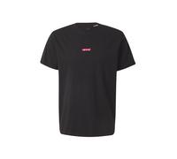 Levi's - T-shirt nera con etichetta piccola del logo al centro-Nero S