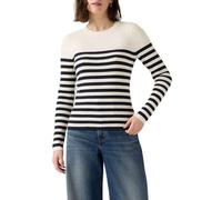 Levi's Maglione da Donna Rib Crew, Adrienne Stripe Egre, S