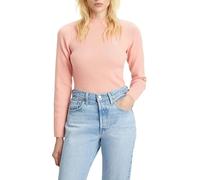 Levi's maglione da donna Crew Rib Sweater felpa, rosa, S