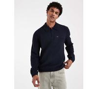 Levi's maglione lavorato a maglia con colletto e mezza zip navy-Blu navy L