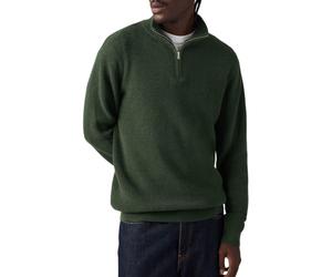 Levi's Maglione Leggero da Uomo con Cerniera a Un Quarto, Borsone Heather G, M