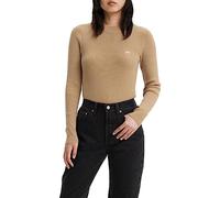 LEVIS Maglione Rib Crew Sweater Brandy Stripe Egret NAV Donna