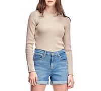 LEVIS Maglione Rib Crew Sweater Brandy Stripe Egret NAV Donna
