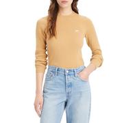 LEVIS Maglione Rib Crew Sweater Brandy Stripe Egret NAV Donna
