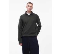 Levi's - Maglione verde scuro con zip corta S
