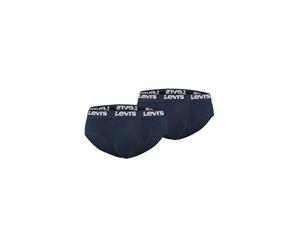 Levis Men Repeat Logo Lettera 2P, Blu Navy, XL